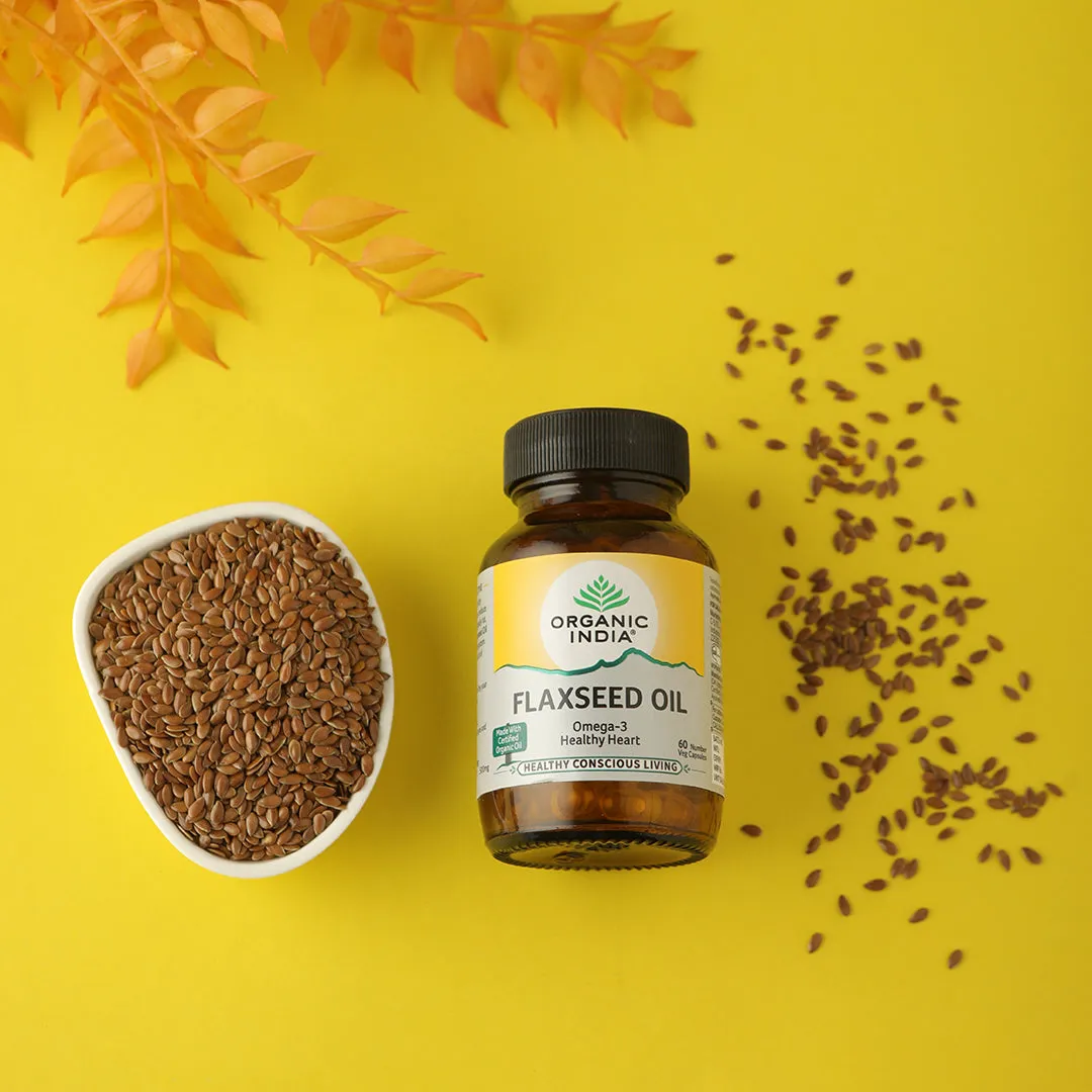 Organic India Flaxseed Oil Capsule