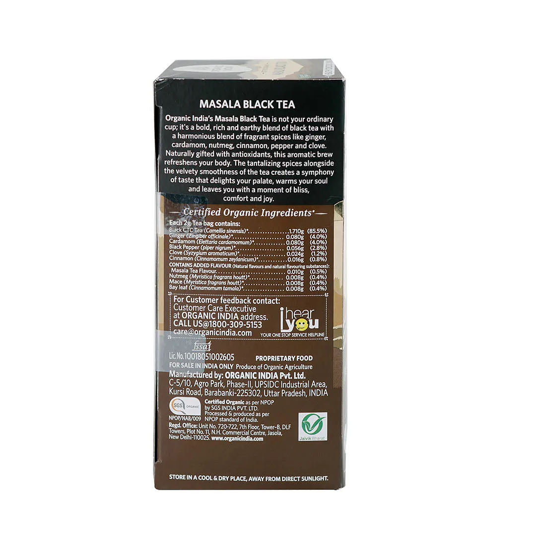 Organic India Masala Black Tea - Image 4