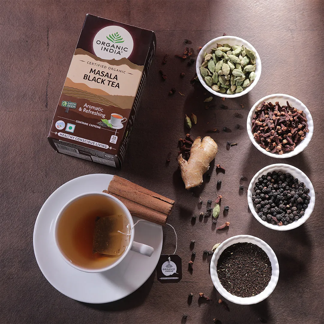 Organic India Masala Black Tea - Image 5