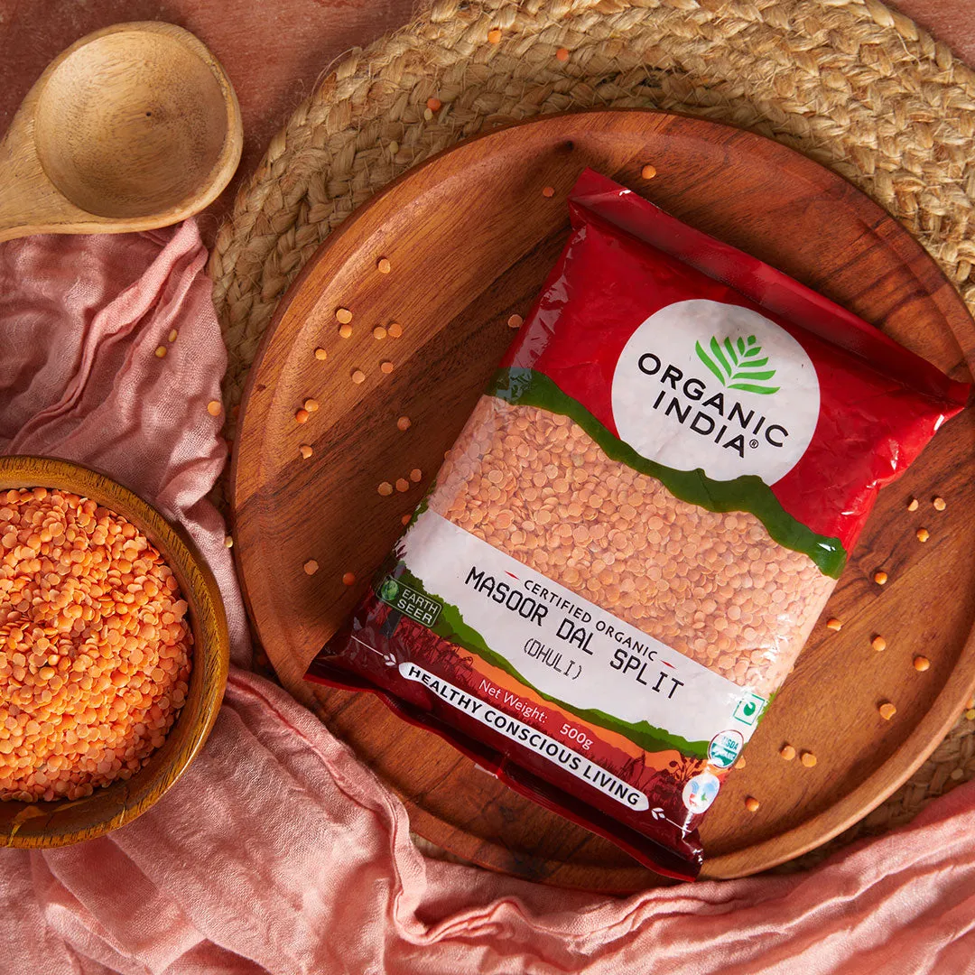 Organic India Masoor Dal Split - Image 3