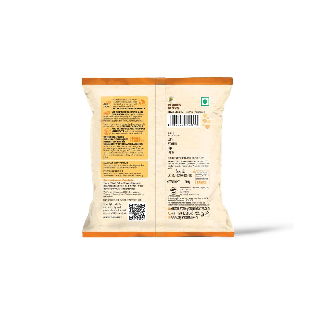 Organic Tattva Organic Fenugreek Powder - Image 2