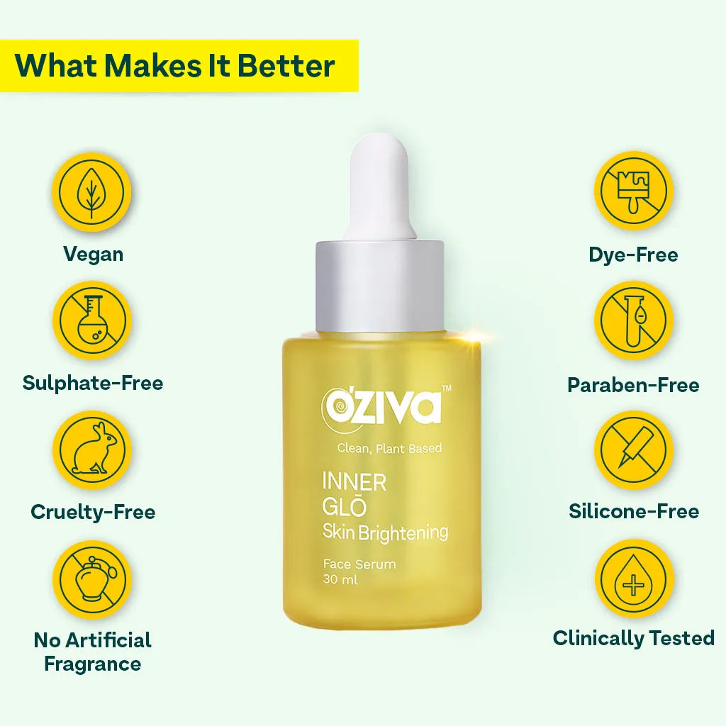 Oziva Inner Glo Skin Brightening Face Serum - Image 5