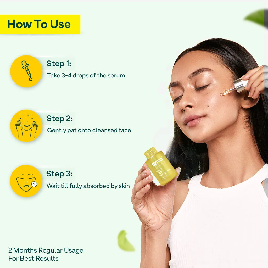 Oziva Inner Glo Skin Brightening Face Serum - Image 6