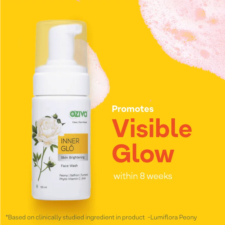 Oziva Inner Glo Skin Brightening Face Wash - Image 2
