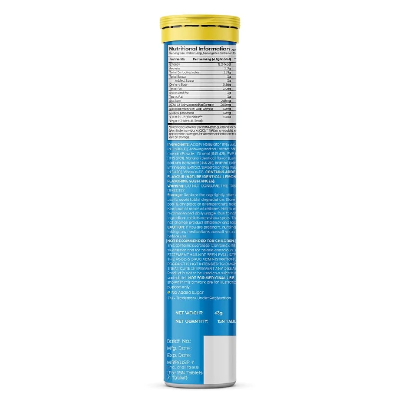 Plix-The Plant Fix KSM-66 Ashwagandha Gold Standard Effervescent - Image 10