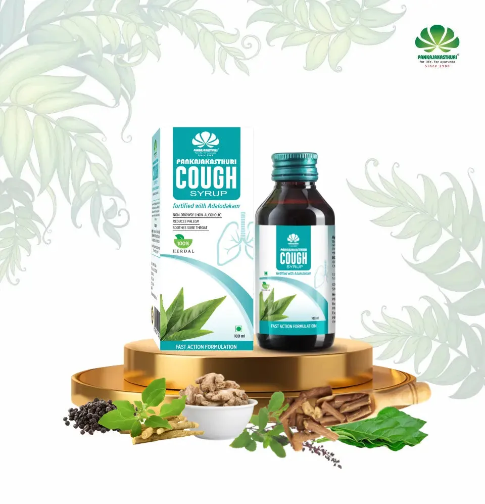 Pankajakasthuri Cough Syrup Adulsa