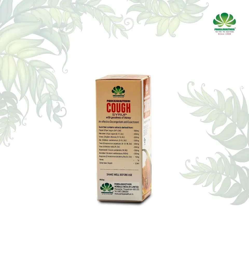 Pankajakasthuri Cough Syrup Honey - Image 2