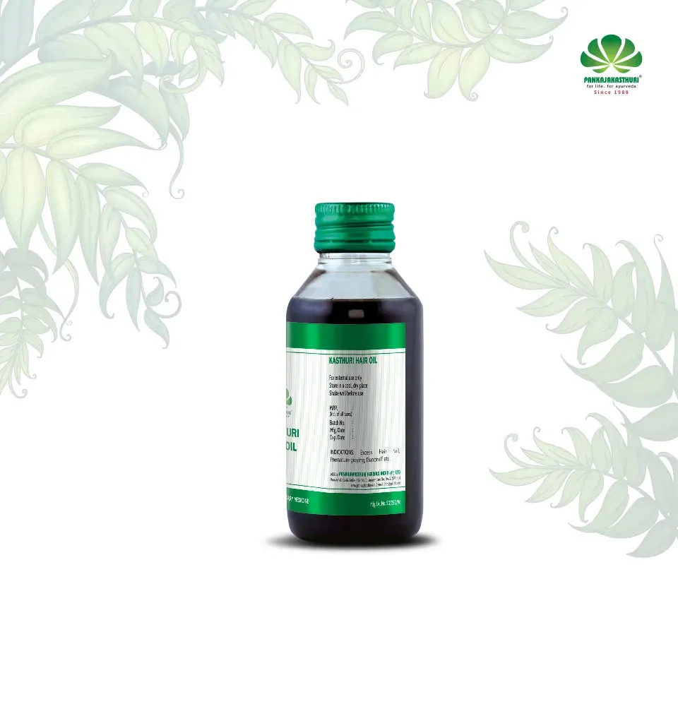 Pankajakasthuri Kasthuri Hair Oil - Image 2