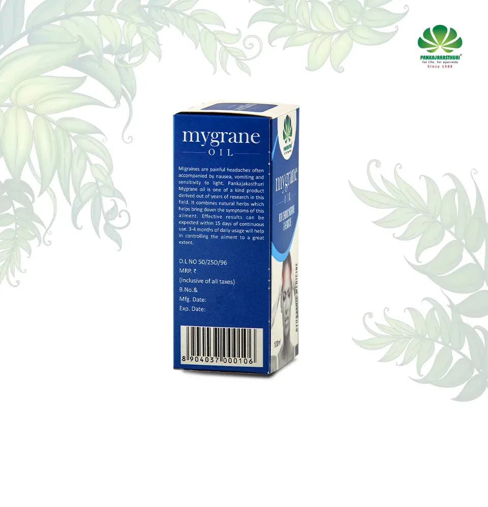 Pankajakasthuri Mygrane Oil - Image 3
