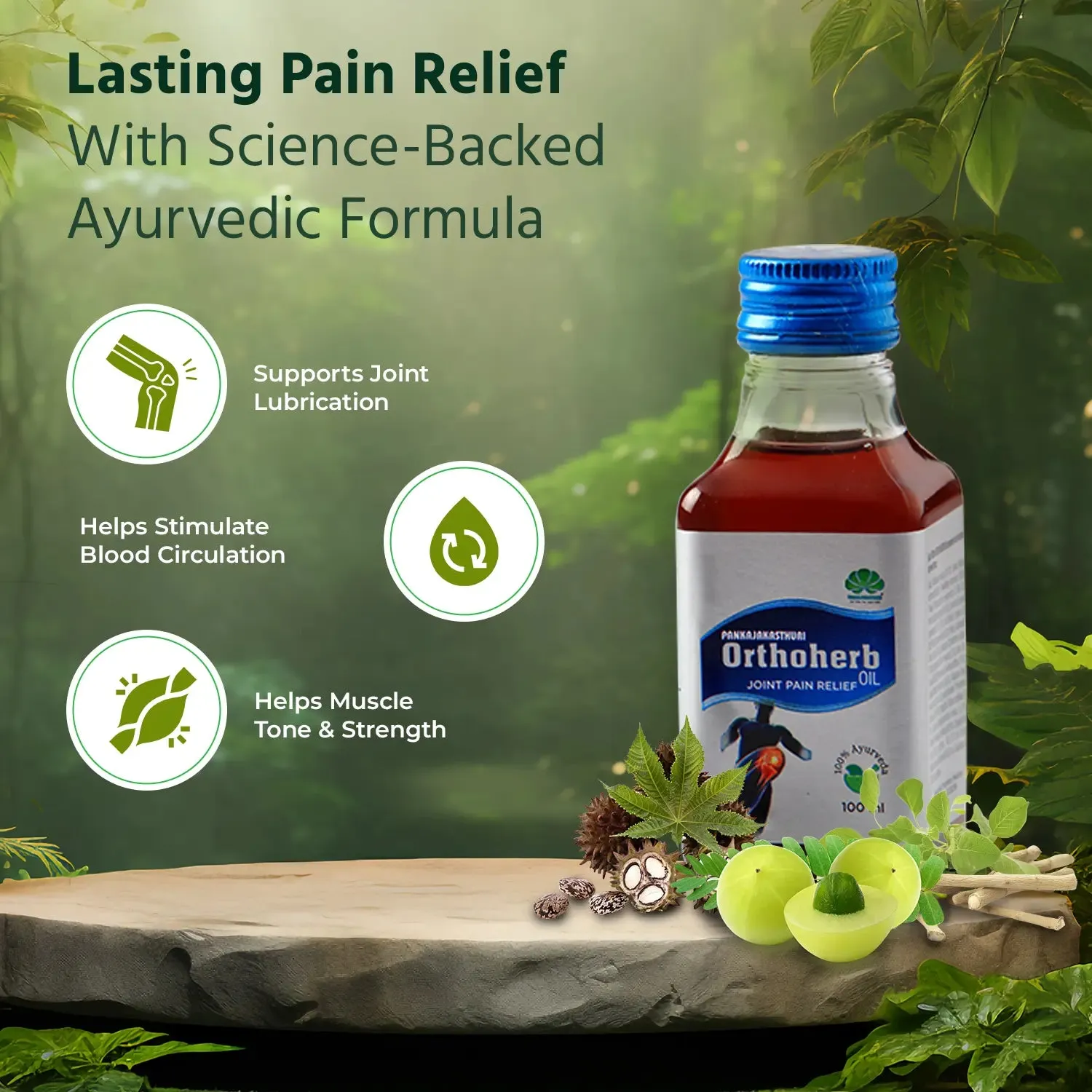 Pankajakasthuri Orthoherb Oil - Image 3