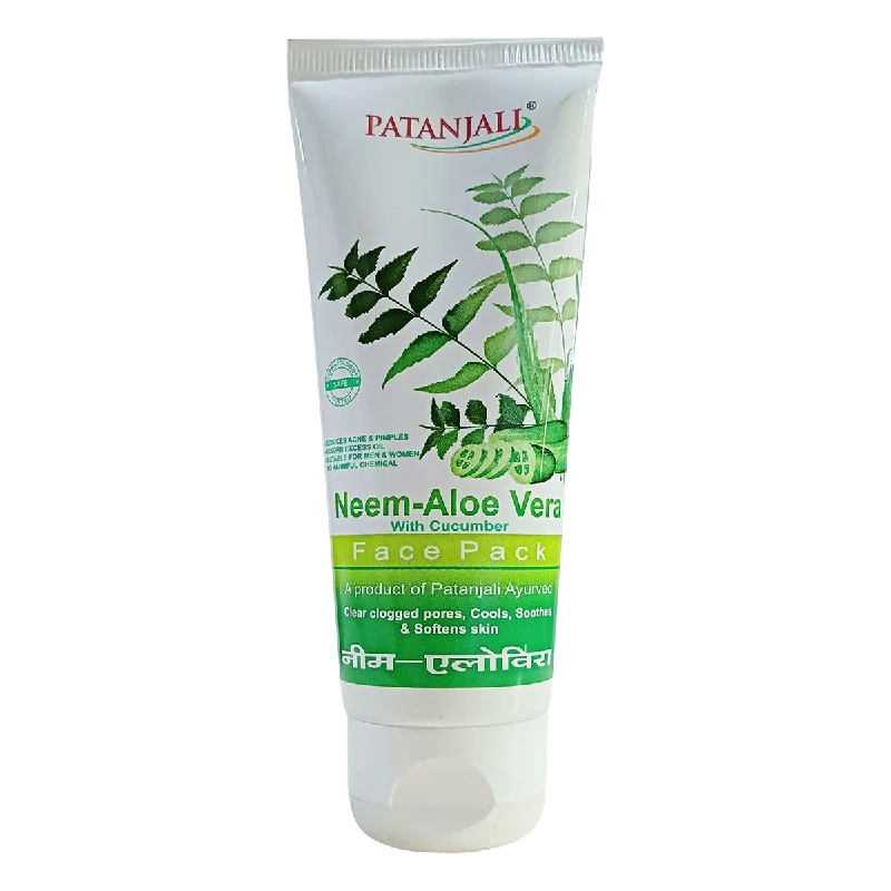 Patanjali Aloevera Neem Cucumber Face Pack