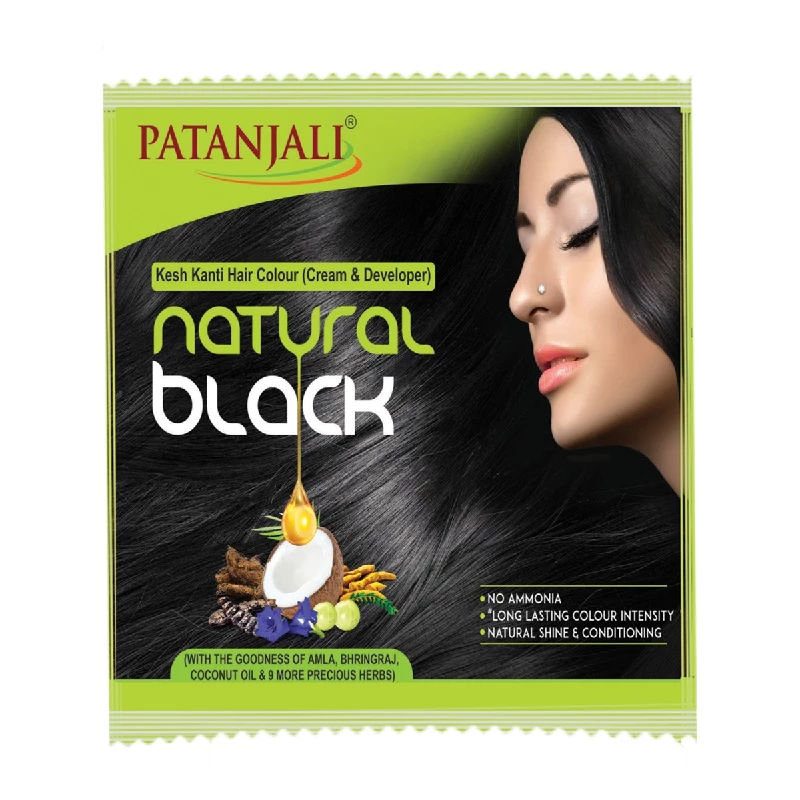 Patanjali Kesh Kanti Hair Colour Natural Black