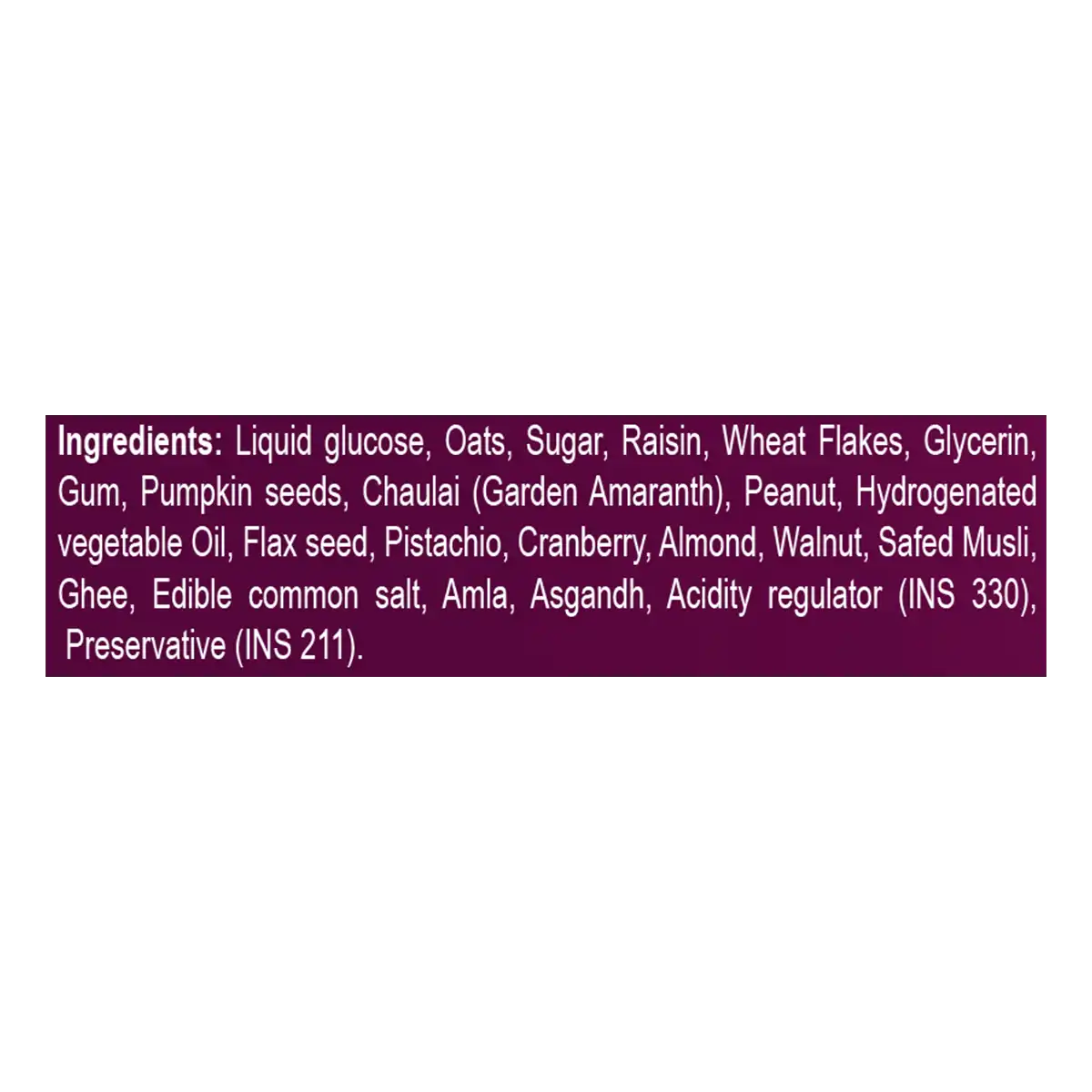 Patanjali Herbal Health Food Bar - Image 2