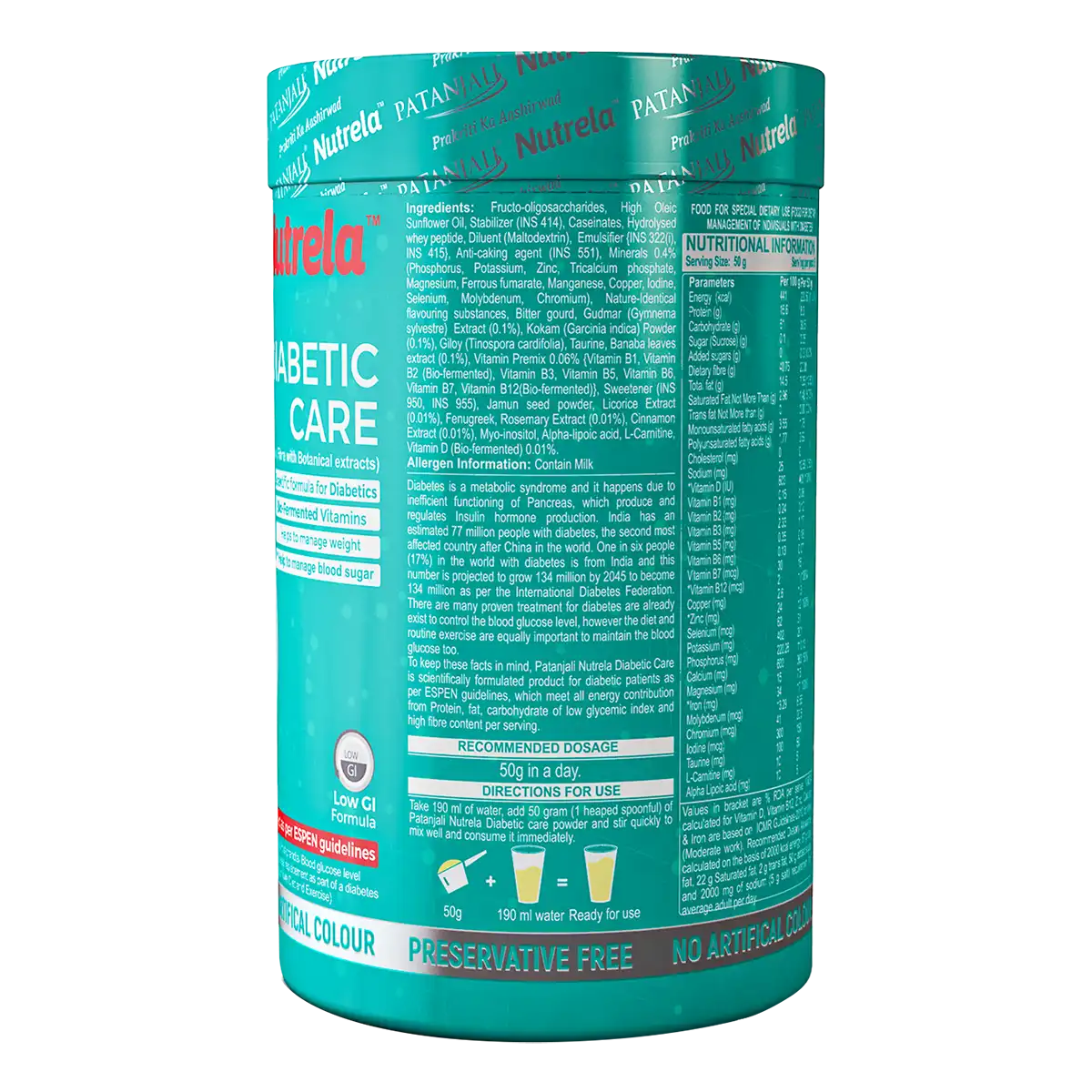 Patanjali Nutrela Diabetic Care - Image 2