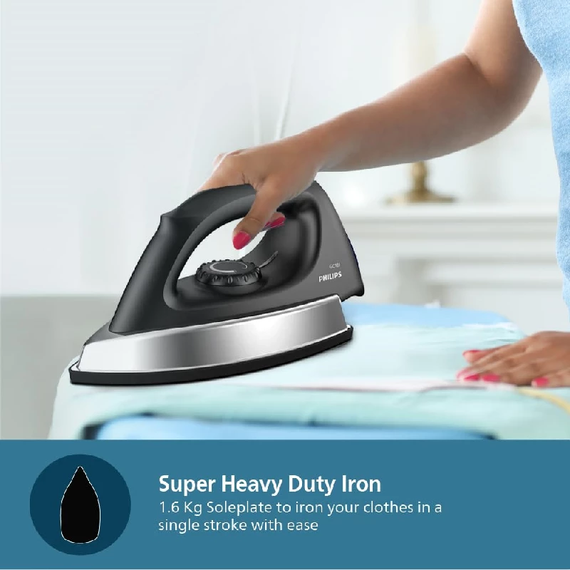 Philips Stainless Steel 1000 Watts Dry Iron - Image 3