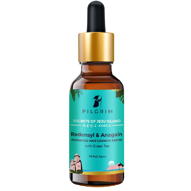 Pilgrim Redensyl & Anagain Advanced Hair Growth Serum Pilgrim Redensyl & Anagain Advanced Hair Growth Serum-Pack Size-50 ml