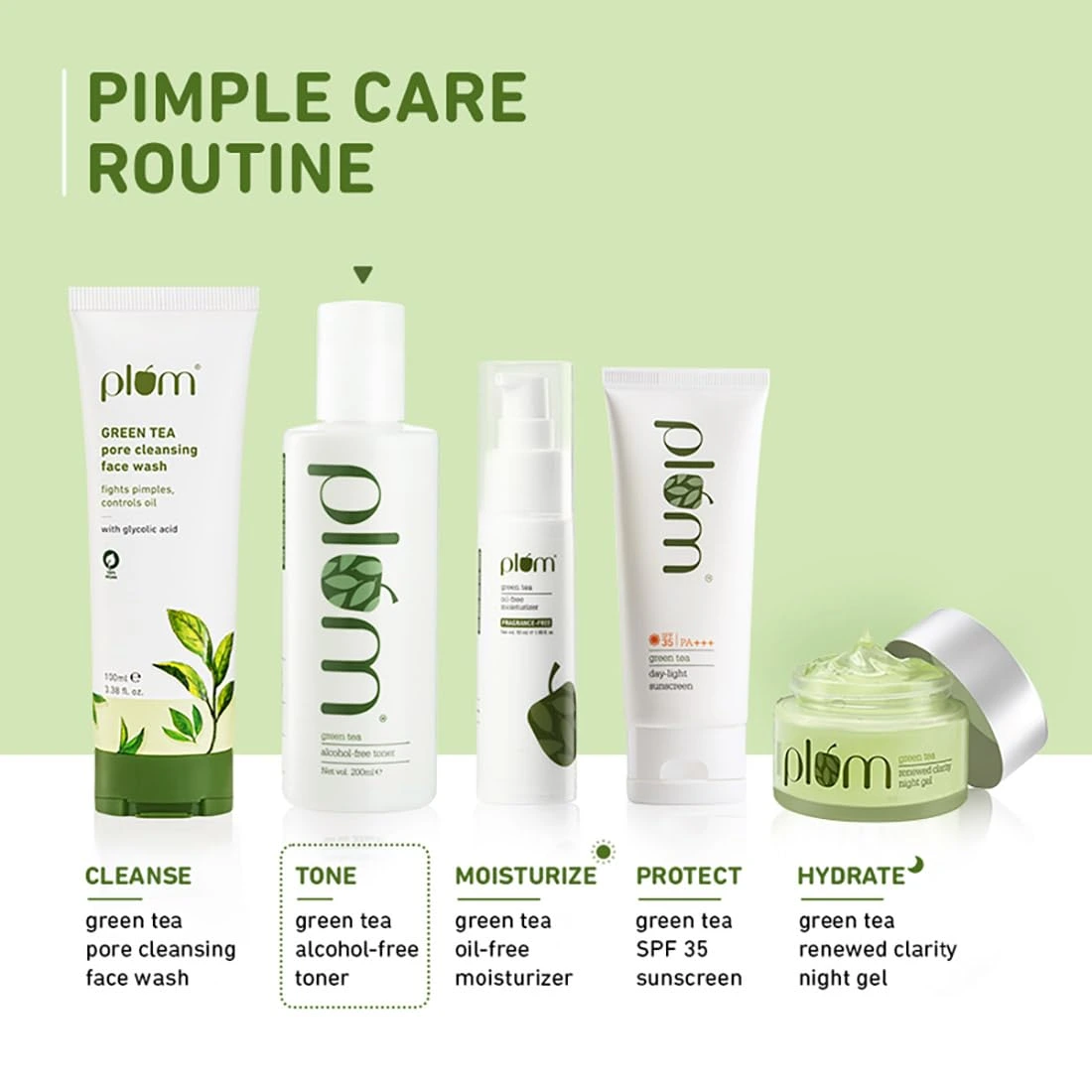 Plum Green Tea Alcohol-Free Face Toner - Image 7