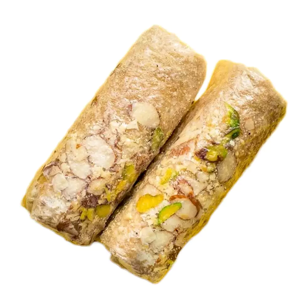 G Pulla Reddy Dry Fruit Paper Sweet - Dry Fruit Pootharekulu (Jaggery) G Pulla Reddy Dry Fruit Paper Sweet - Dry Fruit Pootharekulu (Jaggery)-Pack Size-1 Piece