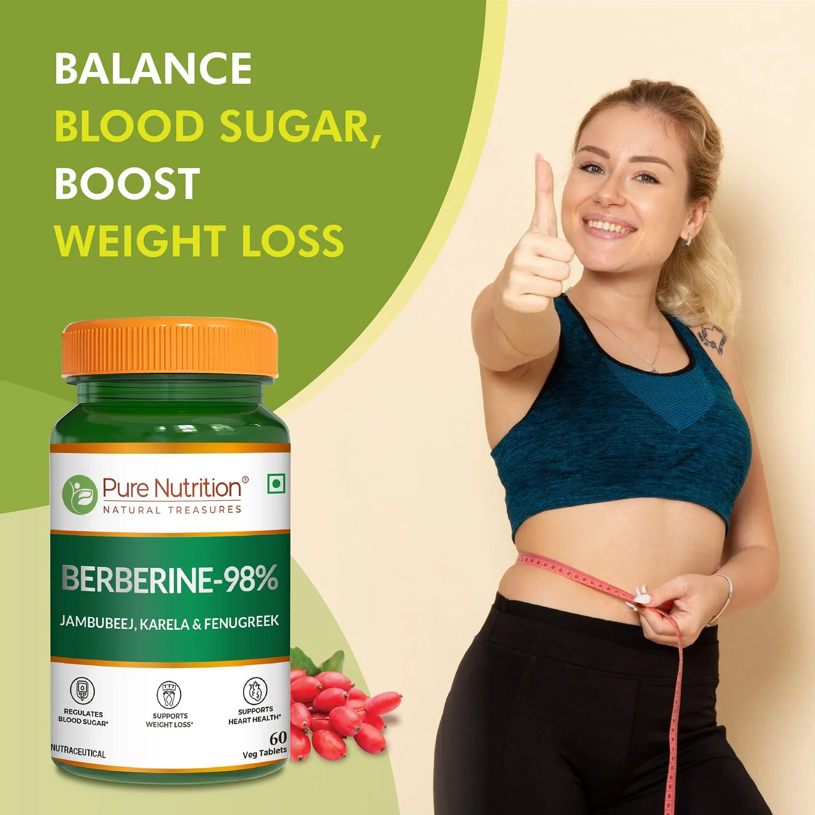 Pure Nutrition Berberine 98% - Image 3