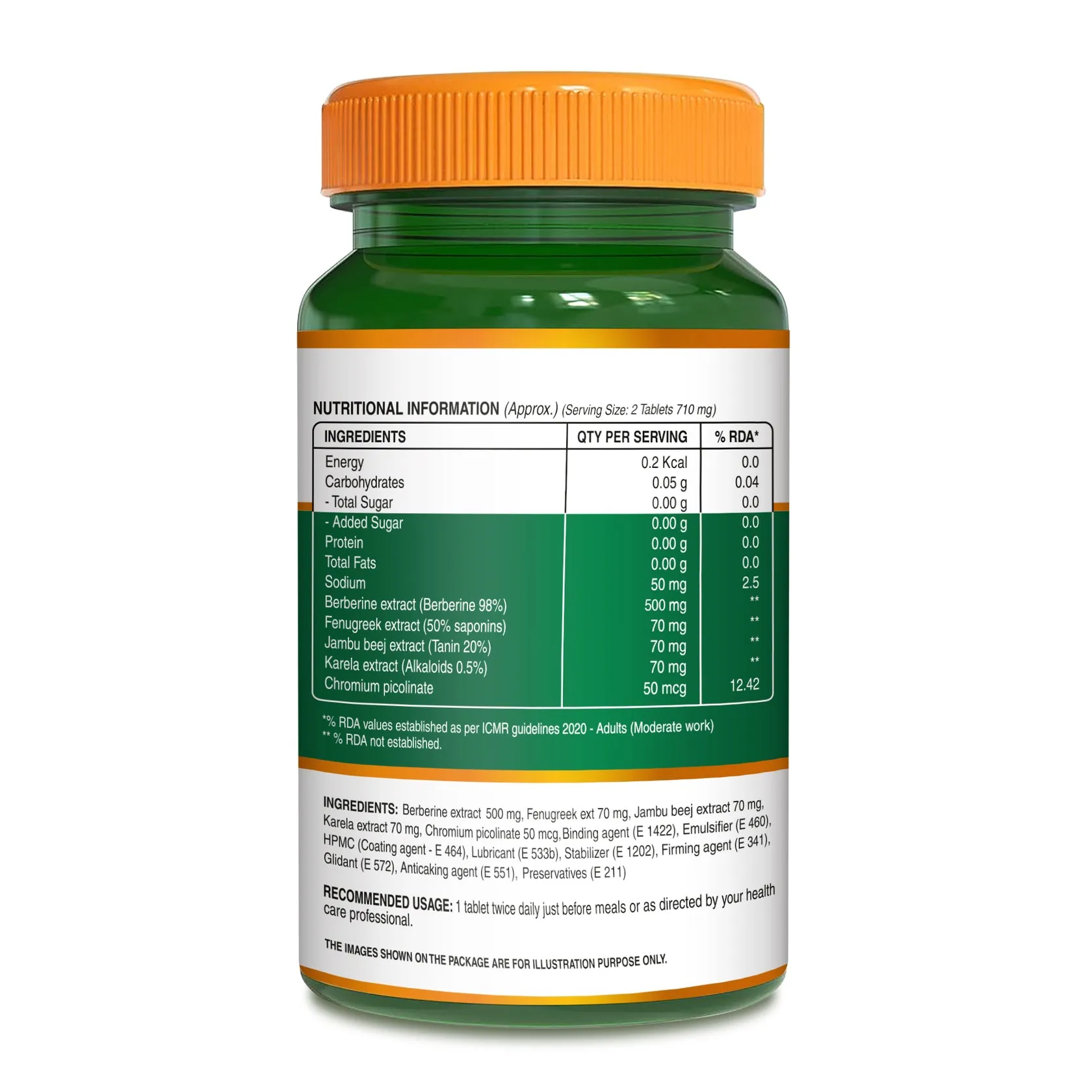 Pure Nutrition Berberine 98% - Image 6