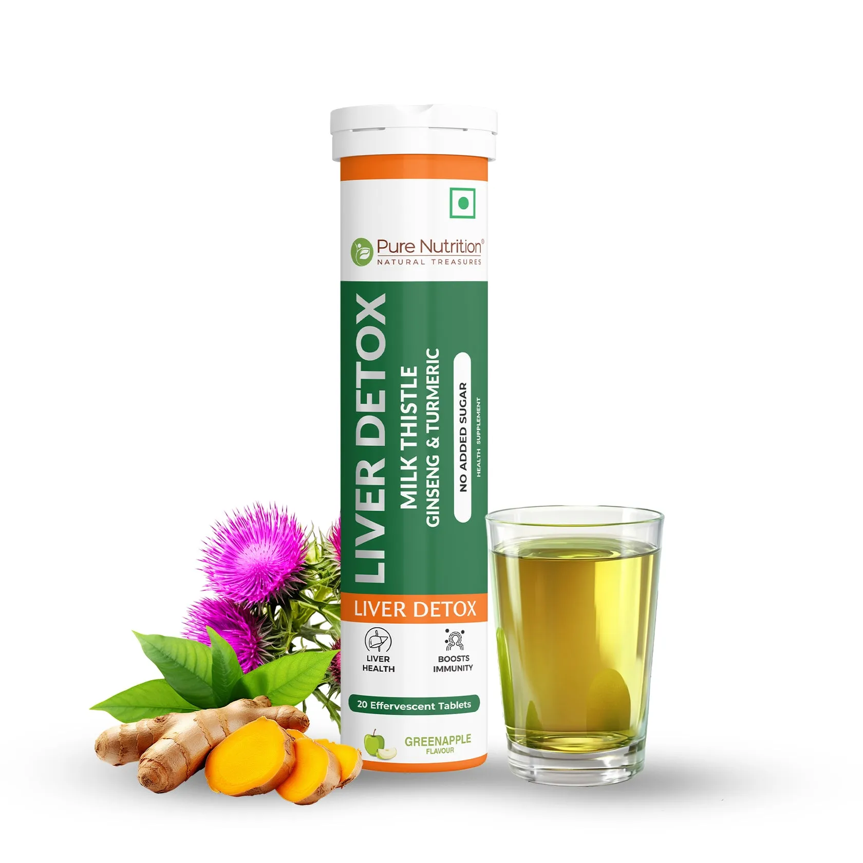 Pure Nutrition Liver Detox Effervescent Tablets