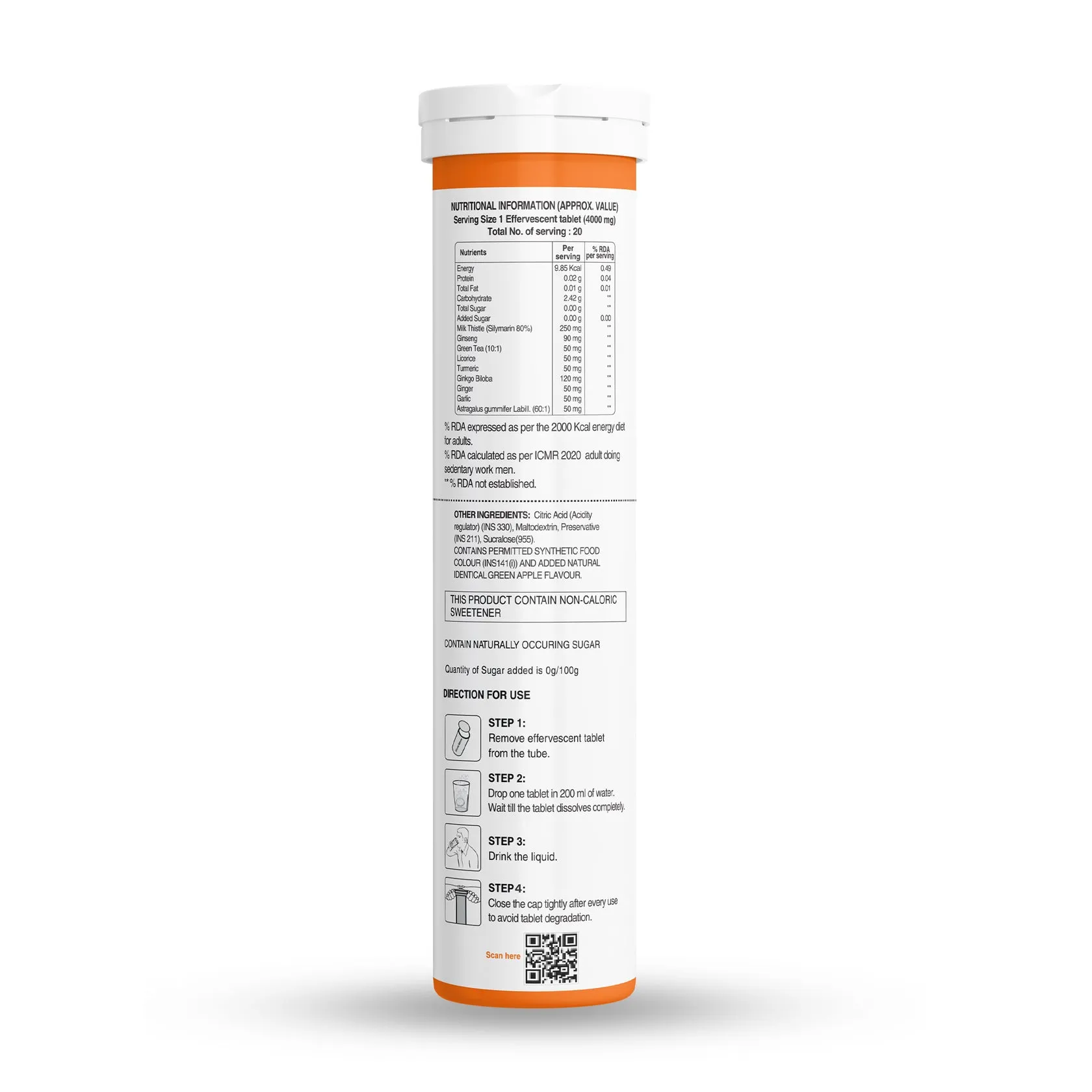 Pure Nutrition Liver Detox Effervescent Tablets - Image 5