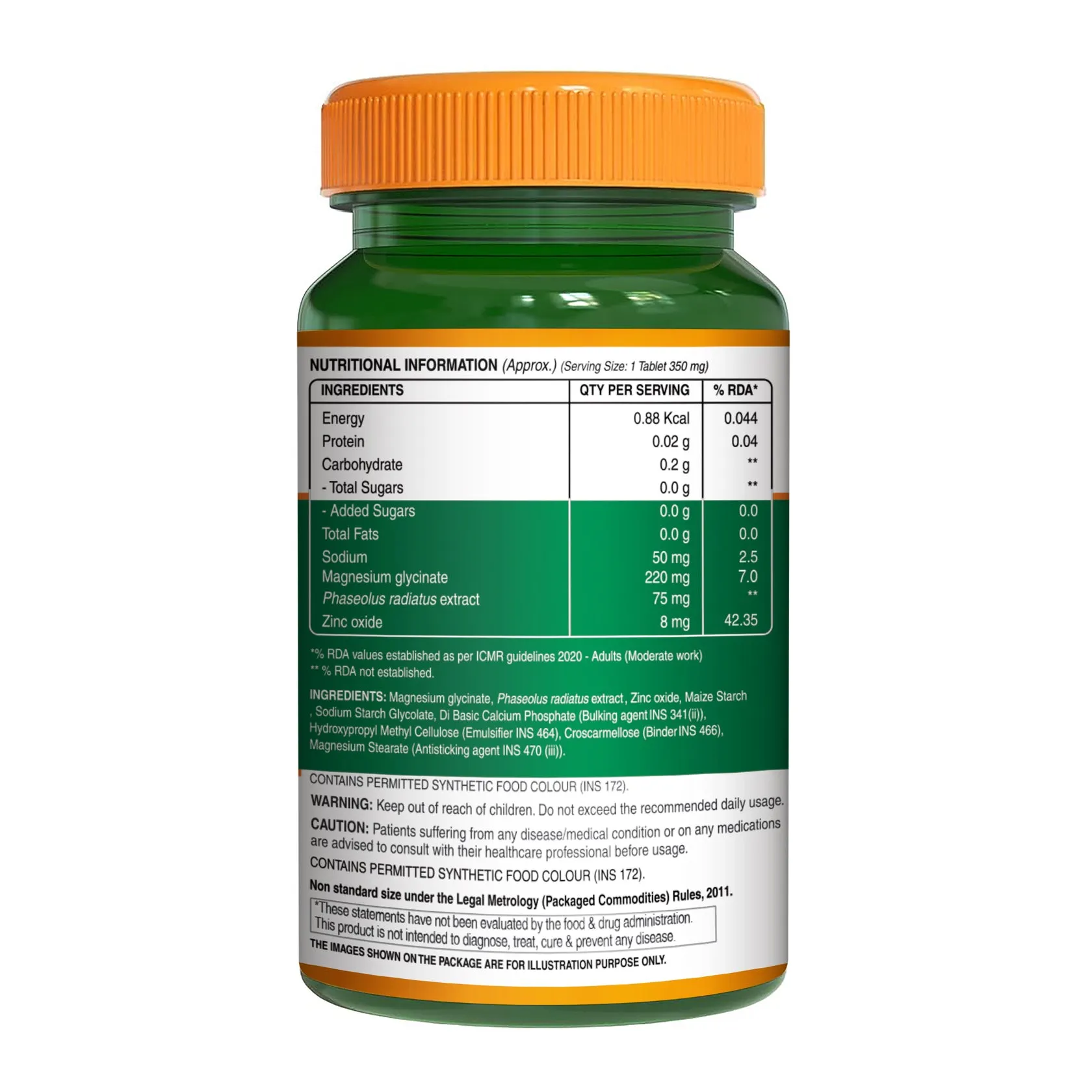 Pure Nutrition Magnesium Glycinate With Zinc - Image 5