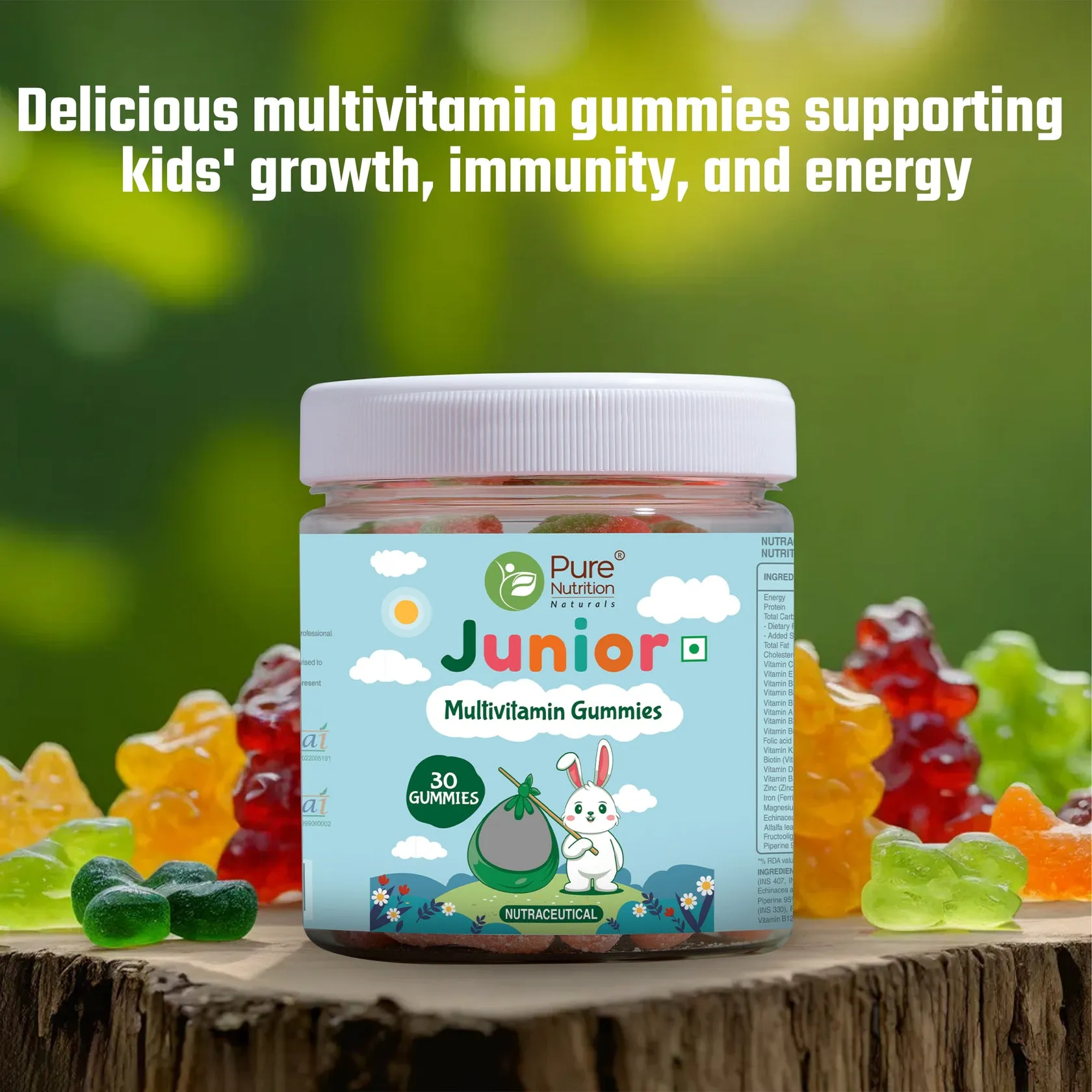 Pure Nutrition Multivitamin Kids Gummies - Image 4