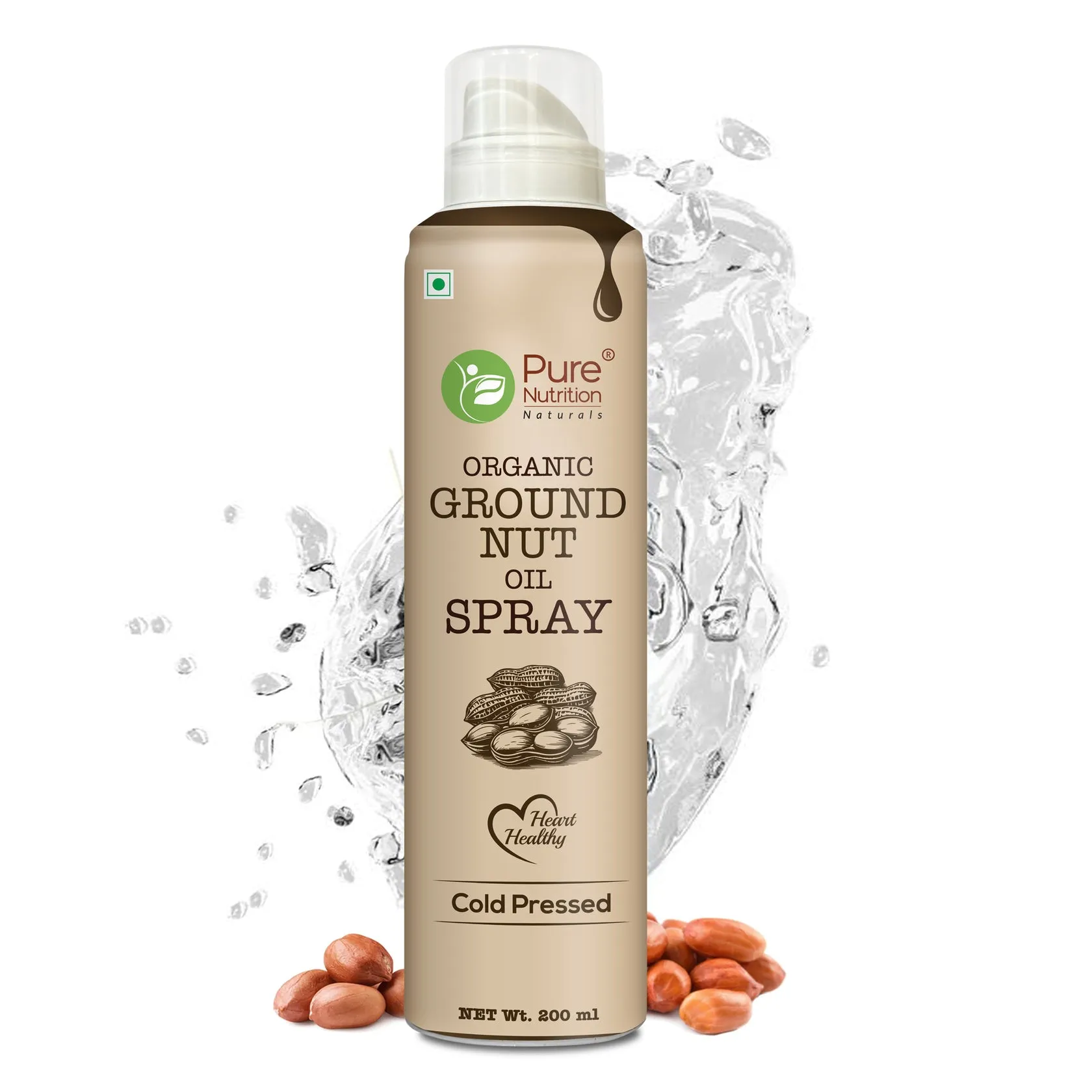 Pure Nutrition Organic Groundnut Oil Spray