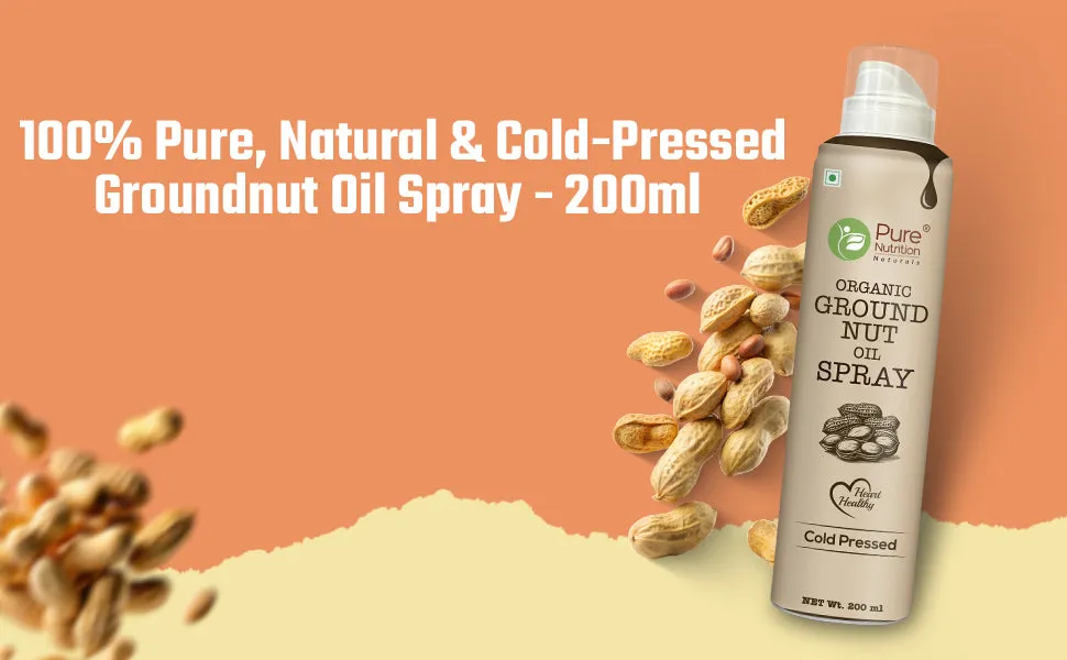 Pure Nutrition Organic Groundnut Oil Spray - Image 4