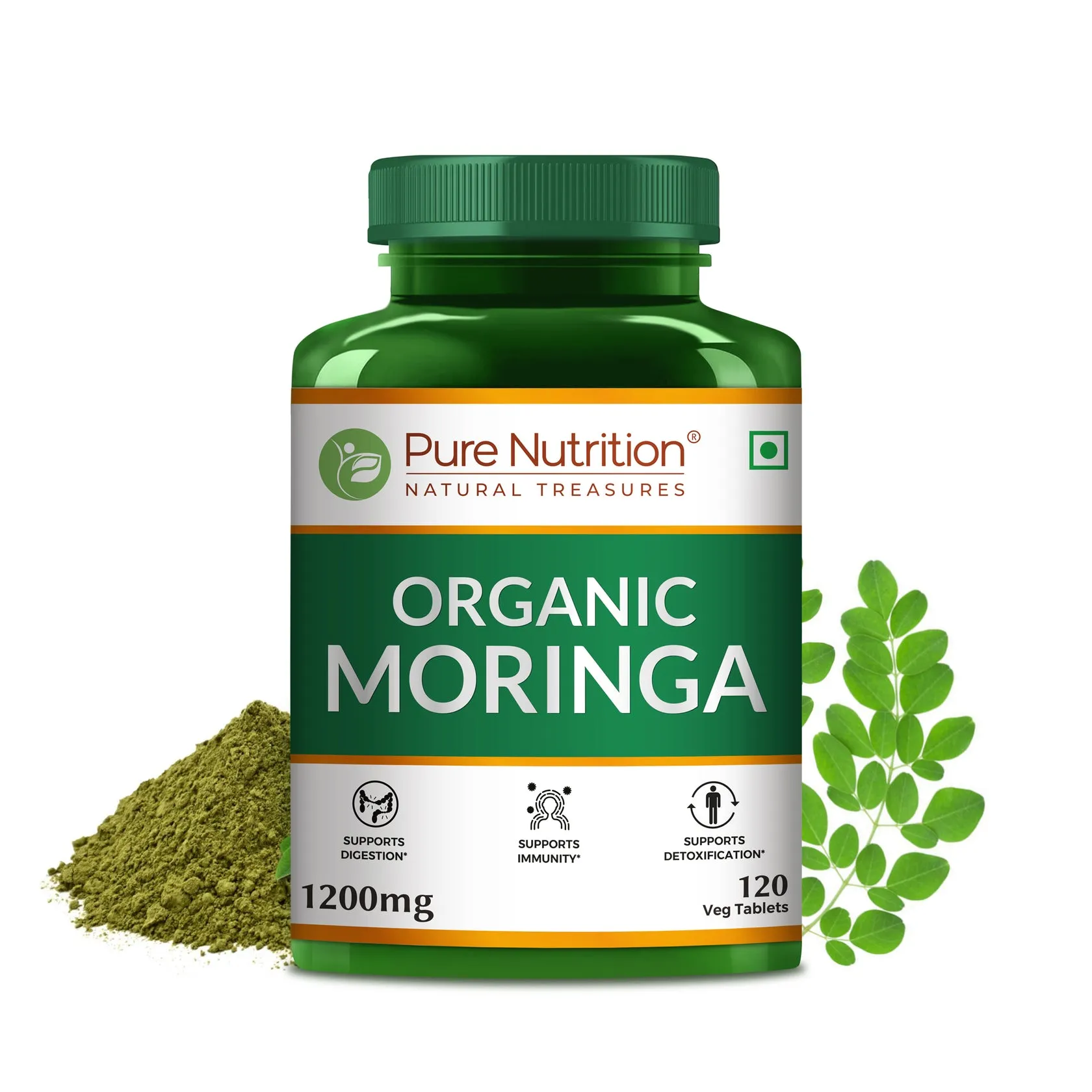 Pure Nutrition Organic Moringa Tablets