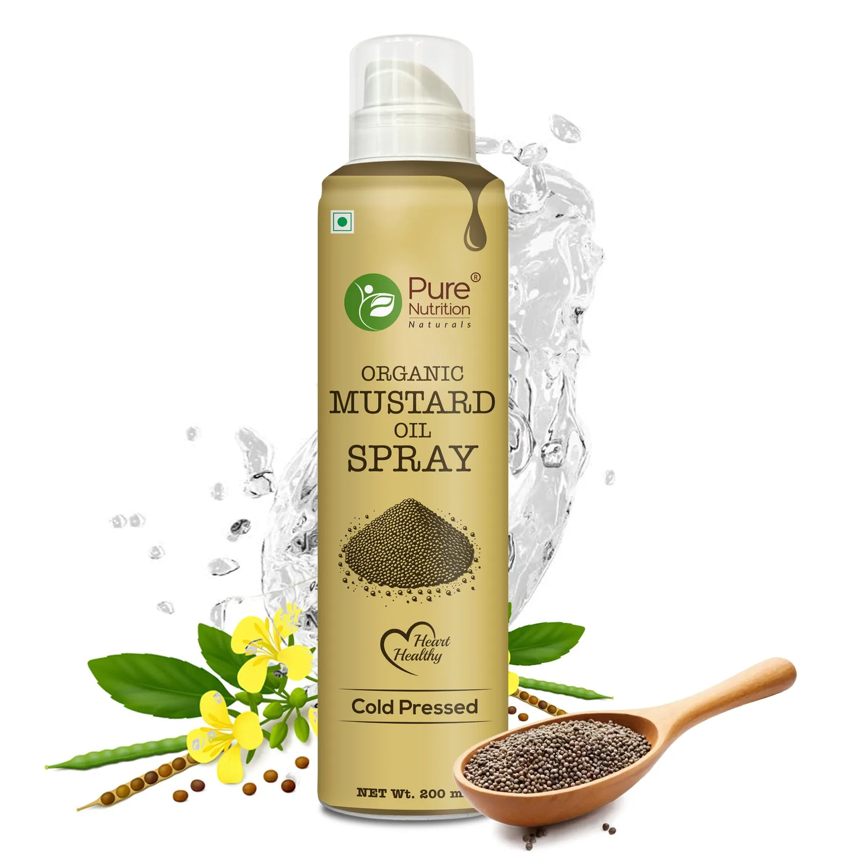 Pure Nutrition Organic Mustard Oil Spray