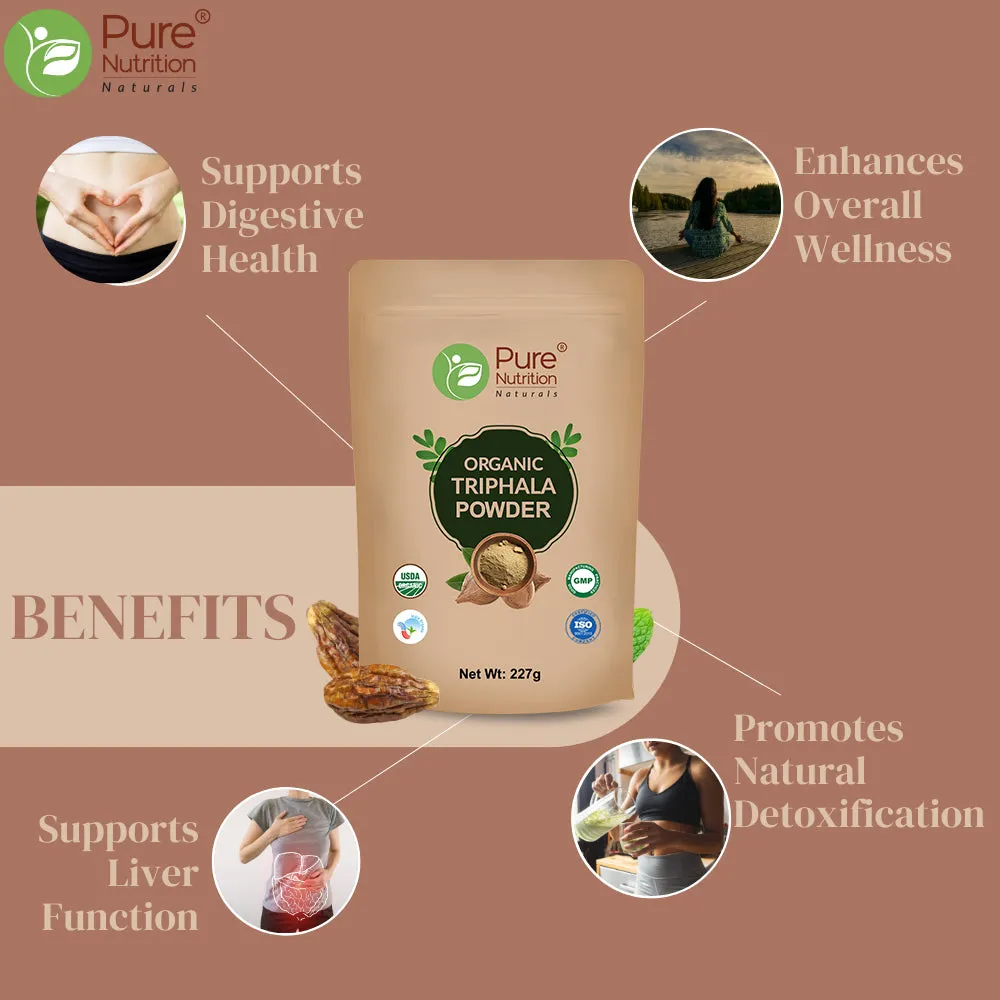 Pure Nutrition Organic Triphala Powder - Image 4