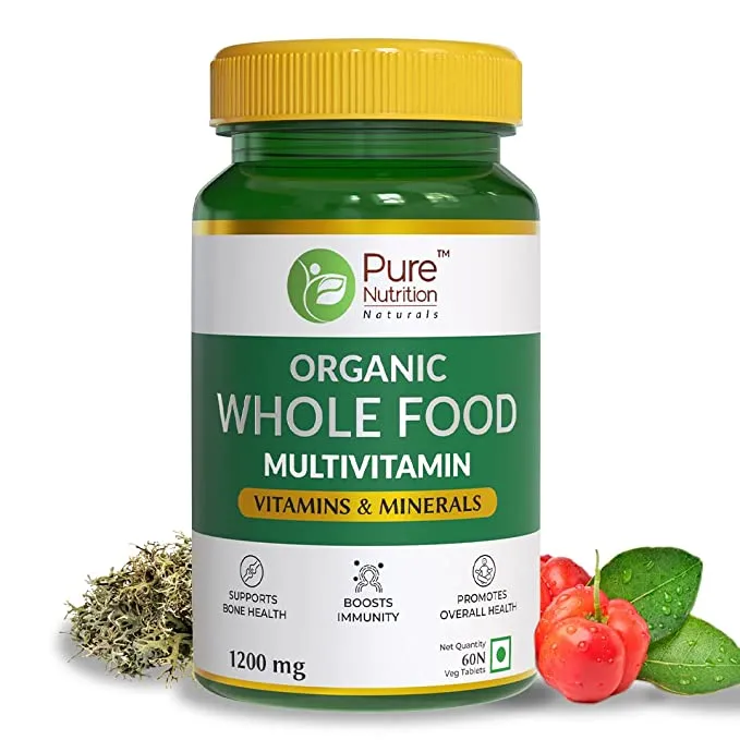 Pure Nutrition Organic Whole Food Multivitamin