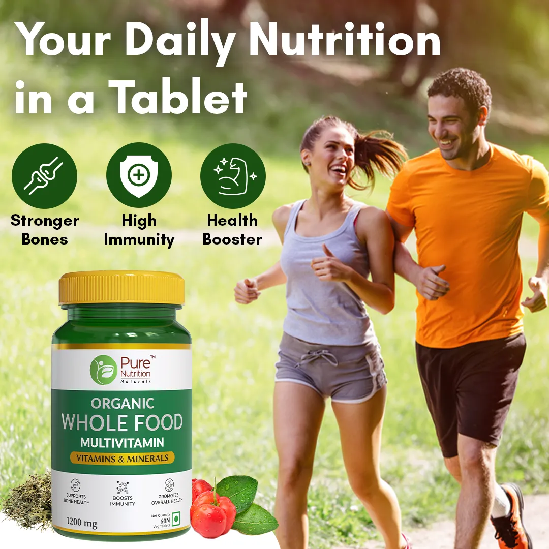 Pure Nutrition Organic Whole Food Multivitamin - Image 3