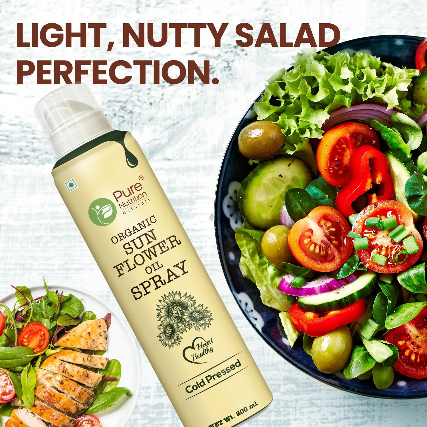Pure Nutrition Sunflower Oil Cooking Spray - Image 6