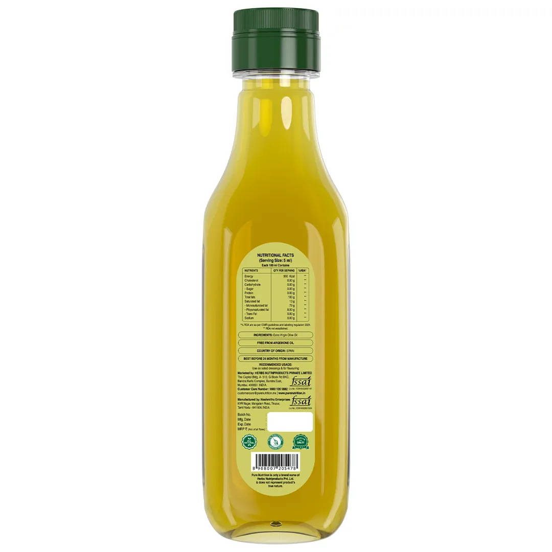 Pure Nutrition Virgin Olive Oil - Image 3