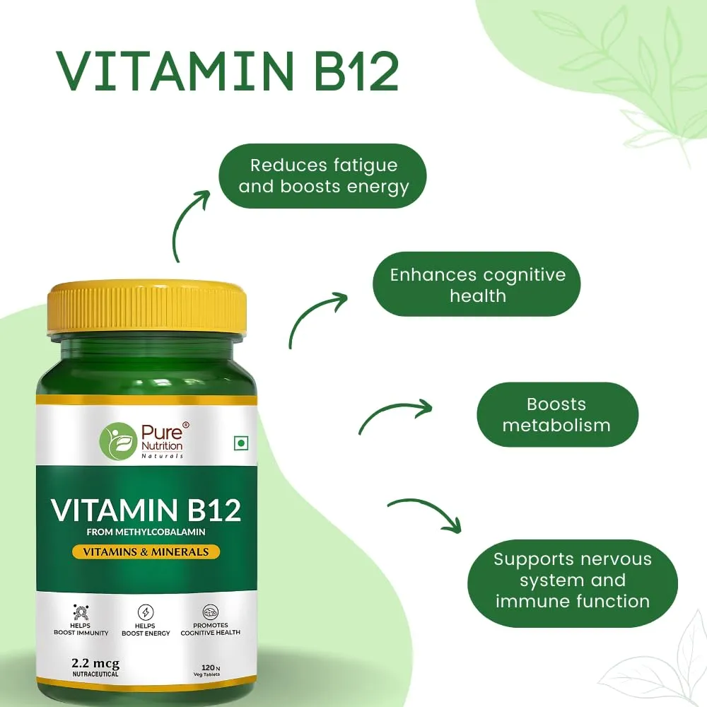 Pure Nutrition Vitamin B12 Methylcobalamin - Image 3