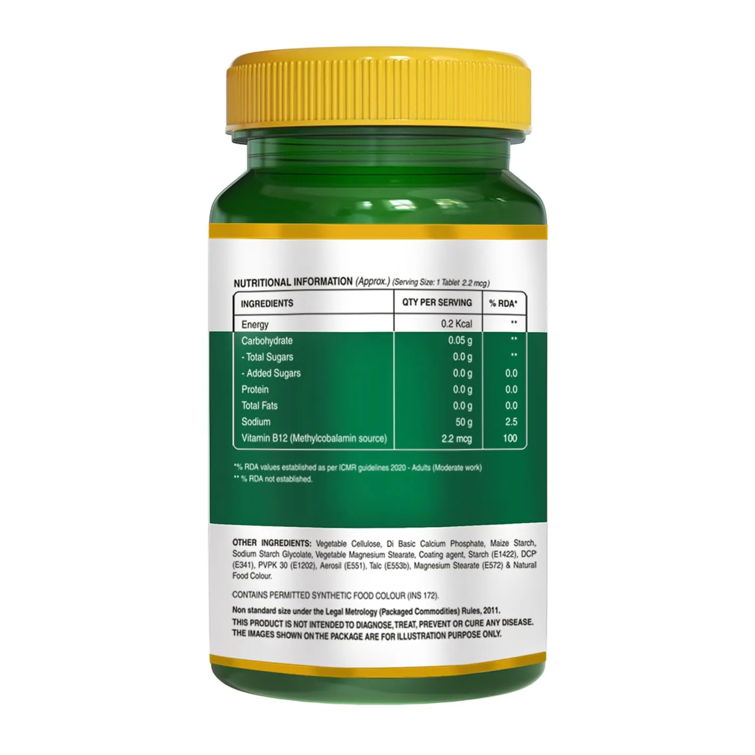 Pure Nutrition Vitamin B12 Methylcobalamin - Image 4