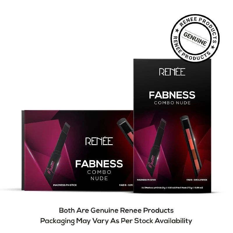 Renee Fabness Combo Nude Includes Madness PH Stick & Fab 5 Nude 5 in 1 Lipstick - Image 6