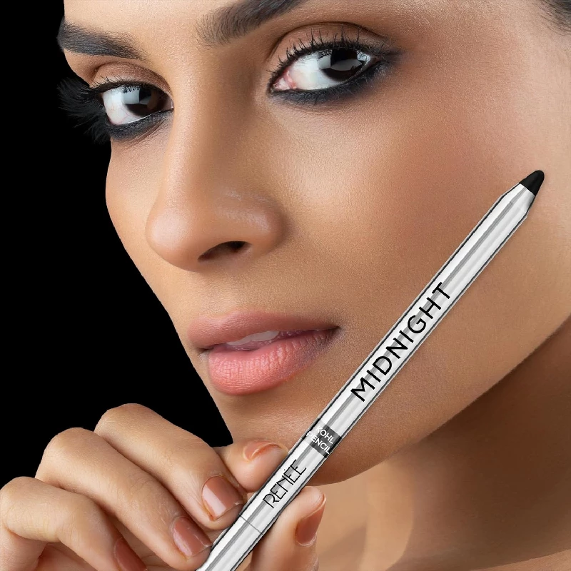 Renee Midnight Kohl Pencil- Smudgeproof and Waterproof Kajal - Image 4