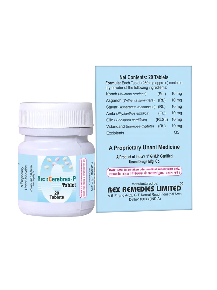 Rex Remedies Rexs Cerebrex-P-Tablet - Image 4