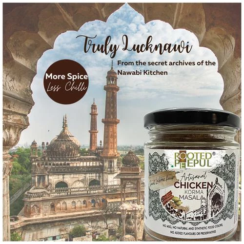 Rooted Peepul Artisanal Chicken Korma Masala - Enhances Flavour & Aroma - Image 4