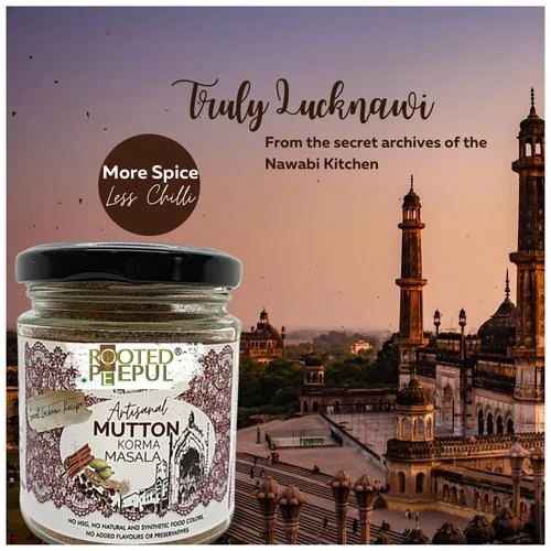 Rooted Peepul Artisanal Mutton Korma Masala - Enhances Flavour & Aroma - Image 5