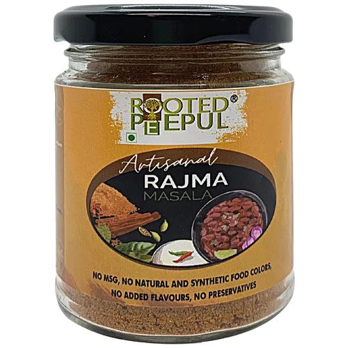 Rooted Peepul Artisanal Rajma Masala - No Added Flavours & Preservatives Rooted Peepul Artisanal Rajma Masala - No Added Flavours & Preservatives--75 g