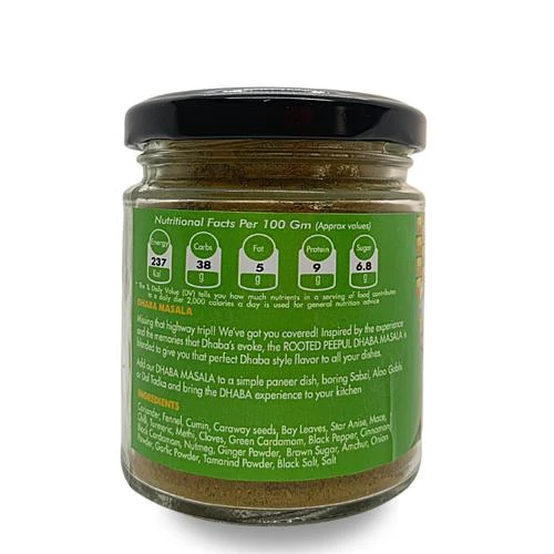 Rooted Peepul Dhaba Masala - No Added Flavours & Preservatives - Image 2