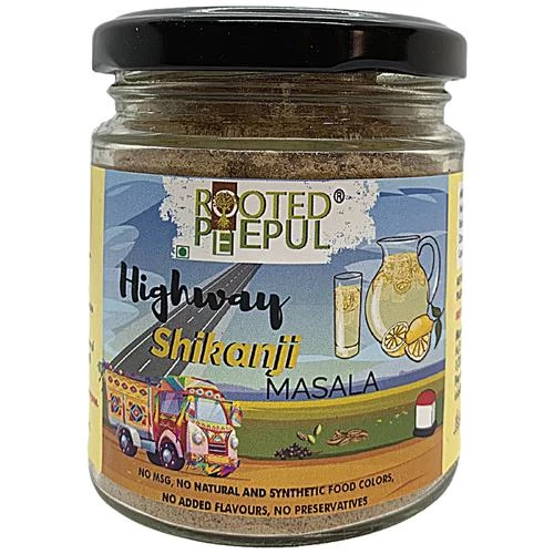 Rooted Peepul Highway Shikanji Masala - No Added Flavour & Preservatives 100 g