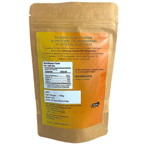 Rooted Peepul Pure Lakadong Turmeric - Image 2