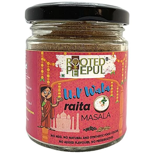 Rooted Peepul U.P. Wala Raita Masala - No Added Flavours & Preservatives 100 g