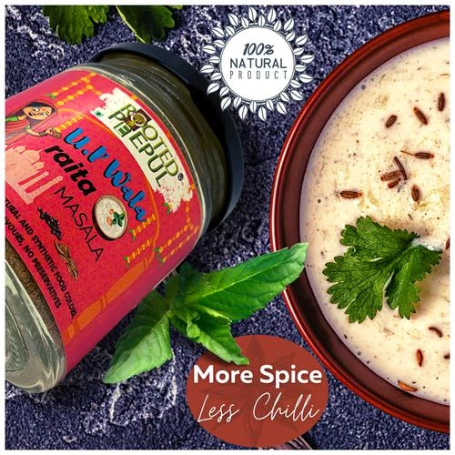 Rooted Peepul U.P. Wala Raita Masala - No Added Flavours & Preservatives - Image 5